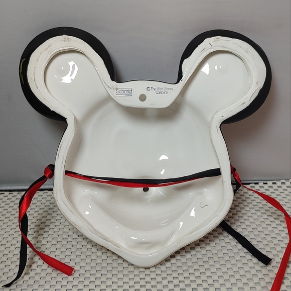 Schmid Mickey Mouse Disney Collectible Porcelain Mask Wall Decor - Picture 3 of 4
